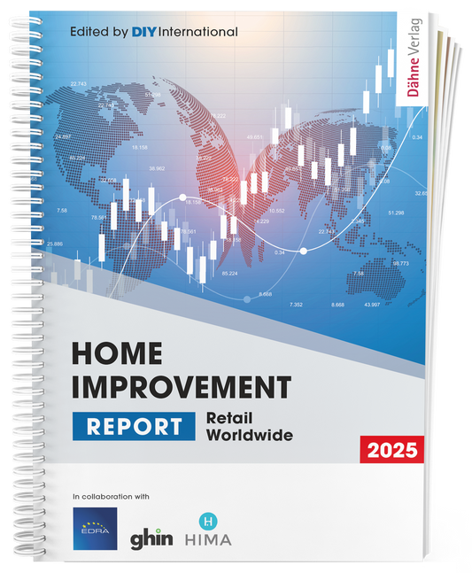 Weltweiter Home-Improvement-Markt schrumpfte 2024 um 1,9 Prozent