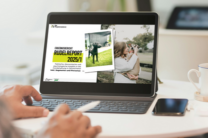 Rudelreport 2025/1 – Mockup im Querformat