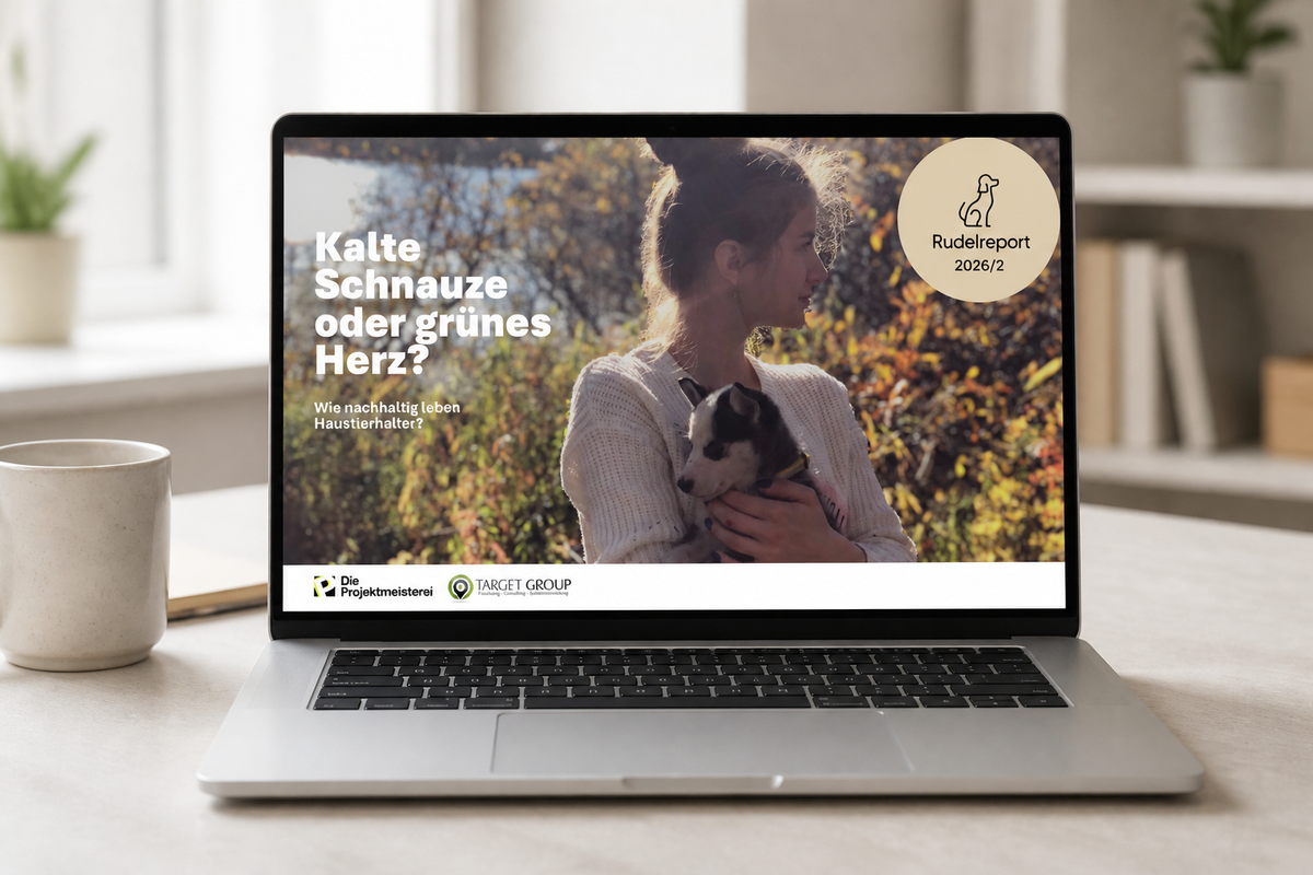 Rudelreport 2026/2 Nachhaltigkeit – Laptop-Mockup